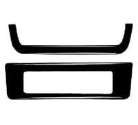 Inner Trim for Mazda 3 Axela 2020-2024 PVC Auto Hold Seat Heating Control Panel Sticker(Black)
