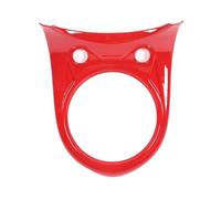 Inner Trim for Nissan for Fairlady Z 370Z Z34 2009-2020 Center Control Gear Shift Cover Panel Frame Trim Sticker MT Car Central Interior(Red)