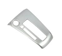 Inner Trim For Nissan For Kicks 2016-2020 Car Center Console Gear Shift Box Panel Cover Trim ABS Carbon Fiber Style Interior Car Central Interior(Silver)