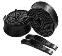 Inner Tube,Electric Scooter Tires 2PCS Bike Tubes Compatible For 27.5 Inch X 1.75/1.95/2.10/2.125 Tire, Mountain Inner Tube With Schrader Valve, Levers