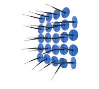 Inner Tube Puncture Kit for Car & Auto Tubel Tires - 24-Piece Wired room Plug Set (6mm), le, Easy-Use, Roadside Emergency Fix