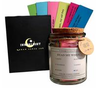 INNERLIGHT Quran Verse Jar - Daily Quranic Inspirations for Spiritual Reflection - Handmade Islamic Gift for Ramadan, Eid & Home Decor