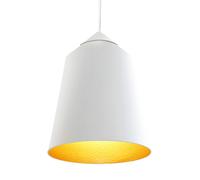 Innermost Piccadilly 15 Ceiling Pendant Light - White & Gold
