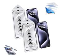Innerous Screen Protector, Luxury Privacy Screen Protector-Dust Free Without Bubbles, 2 Pack Anti Spy Private Tempered Film with Installation Frame for iPhone (2pcs Private for 16 Pro Max)