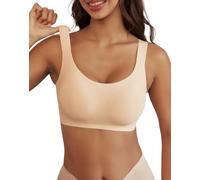 INNERSY Bras for Women Non Wired Seamless Jelly Bra Full Coverage Bralettes | Ladies Full-cup Everyday Bralette, Adjustable Straps Tops with Wide Band, Comfort Underwear for Casual, Includes an Extender