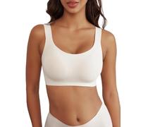 INNERSY Bras for Women Non Wired Seamless Jelly Bra Full Coverage Bralettes | Ladies Full-cup Everyday Bralette, Adjustable Straps Tops with Wide Band, Comfort Underwear for Casual, Includes an Extender