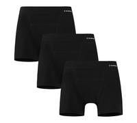 INNERSY Period Pants for Girls Black Menstrual Boxer, 12-14 Years, 3 Black