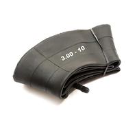 Innertube 3.00-10 Straight Schrader Valve Fits 10 Inch Rim Compatible Replacement With PK 50 Models Motorcycle Scooter