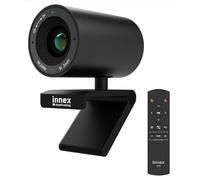 Innex C570 120-Degree Wide Angle Webcam 4K with AI Tracking, Auto-Framing, ePTZ, Webcam with Microphone, 5X Digital Zoom, Remote Control, Privacy Cover, Conference Camera for Zoom, Microsoft Teams