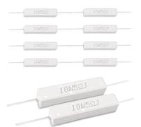 Innfeeltech 10 Pcs 10W 5% Tolerance 5 ohm Ceramic Cement Resistor For DIY Project and Experiments