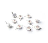 Innfeeltech 10 Pcs High Power Led Chip, 1W Yellow Blub Lamp Beads DC 2.0-2.2V, 590-592nm
