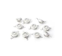 Innfeeltech 10 Pcs High Power Led Chip, 3W Blue Blub Lamp Beads DC 3.0-3.4V, 460-470nm