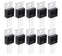 Innfeeltech 10 Pcs MOSFET Transistors IRF4905 74A 55V Field Effect Tubes P-Channel To-220 Power MOSFET Feld Effect Transistor Rectifier
