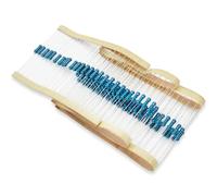 Innfeeltech 100 Pcs 1/2W 1% Tolerance 1.5K Ohm Metal Film Resistor Resistance for DIY Project and Experiments