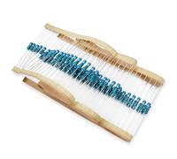 Innfeeltech 100 Pcs 1/2W 1% Tolerance 5.1 Ohm Metal Film Resistor Resistance for DIY Project and Experiments