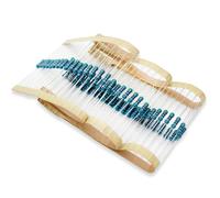 Innfeeltech 100 Pcs 1/2W 1% Tolerance 5.1K Ohm Metal Film Resistor Resistance for DIY Project and Experiments