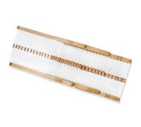 Innfeeltech 100 Pcs 1/4W 5% Tolerance 3.3 Ohm Carbon Film Resistor Resistance for DIY Project and Experiments