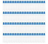 Innfeeltech 100pcs 5mm Blue LED Diode Lights DC 2V 20mA 5mm Electronics Emitting Components Light Diodes LEDs Bulb