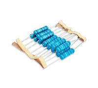 Innfeeltech 15 Pcs 5W 1% Tolerance 1 Ohm Metal Film Resistor Resistance for DIY Project and Experiments