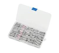 Innfeeltech 150pcs 6.3 * 25mm BS1362 Ceramic Tube Fuse Assembly Kit 5 Values 1A/3A/5A/10A/13A Amp 240V Volt