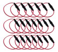 Innfeeltech 20pcs AGC Fuse Holder, Inline Screw Type, Fuse Base for 5x20mm