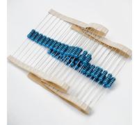 Innfeeltech 50 Pcs 1W 1% Tolerance 100 Ohm Metal Film Resistor Resistance for DIY Project and Experiments