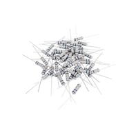 Innfeeltech 50 Pcs 2W 5% Tolerance 1 Ohm Carbon Film Resistor Resistance for DIY Project and Experiments