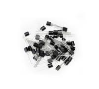 Innfeeltech 50 Pcs BJT Power Transistors Values 2N3904 NPN Power General Purpose Transistors