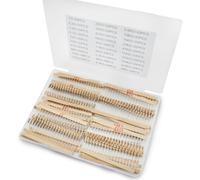 Innfeeltech 600 Pcs 1/2W 5% Tolerance 1Ohm~1M Ohm Carbon Film Resistor Resistance Kit, 30 Values each 20 Pcs