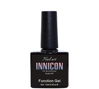 INNICON Function Reinforce Gel 12ml, UV LED Soak-Off Semi-Permanente Environmental Friendly Gel Nail Polish Nail Art Manicure Function Reinforce Gel