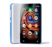 innioasis Music Player with Spotify,Pandora,Amazon Music,4" Touch Screen Android MP4 MP3 Player for Kids with Libby,Audible,Audiobook(White-Blue)