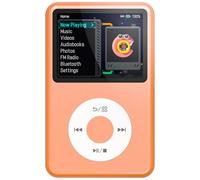 Innioasis Y1 Kids MP3 Player Timeless Class 128GB Bluetooth Video Player Audiobooks FM Radio Touch Control (Silver)