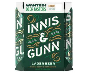 Innis & gunn Lager - 4.6% 4X440ml