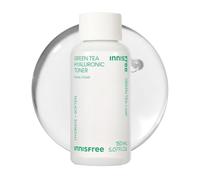 INNISFREE Green Tea Hyaluronic Toner, Hydrating, Moisturising & Balancing Korean Skincare Toner, Formulated with Five Types of Hyaluronic Acid, for Soft, Supple Skin, 150ml