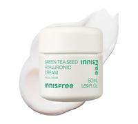 INNISFREE Green Tea Seed Hyaluronic Cream, Hydrating Intense Moisturiser, Instant Hydration reinforcing skin barrier, for Dry & Dehydrated Skin, 50ml