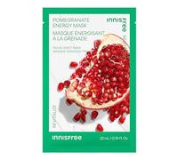 INNISFREE Pomegranate Energy Sheet Mask, Korean Revitalising Face Mask with Pomegranate Essence, For Glow, Smoothness & Dull Skin