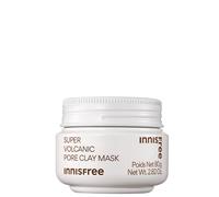 INNISFREE Super Volcanic Pore Clay Mask, Deep Cleansing Korean Face Mask for Oily Skin & Pores, for pore cleaning, volcanic clusters, AHA, 80ml