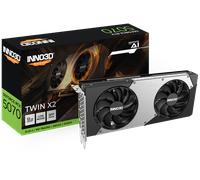 Inno3D GeForce RTX 5070 Twin X2 12GB GDDR7 PCI-Express Graphics Card