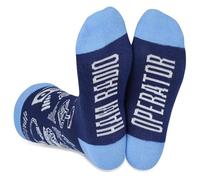 InnoBeta Amature Ham Radio Gifts for Christmas & Birthday, One Size Crew Socks