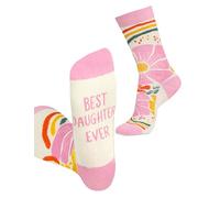 INNObeta Daughter Socks, Gifts for Daughter from Mom, Dad on Birthday, Christmas, Funny Accessories, Best Daughter Ever