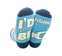 INNObeta Fishing Gifts for Men, Gifts for Fishing Lover, One Size Crew Socks