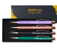 INNObeta Graduation Gifts Ballpoint Pen Set of 4, Funny Inspirational Pen, Office Tools for Graduation - Behing