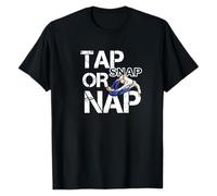 InnoBeta Jiu Jitsu Shirt Gifts for Women, Men, Funny Jiujitsu T-Shirt for Birthday, Christmas, Black, L