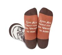 INNObeta Shakespeare Gifts for Men/Women, One Size Crew Shakespeare Socks