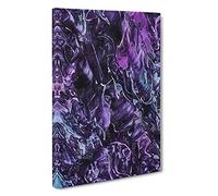 Innocence in Abstract Canvas Print for Living Room Bedroom Home Office Décor, Wall Art Picture Ready to Hang, 30 x 20 Inch (76 x 50 cm)