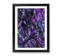 Innocence In Abstract Modern Framed Print | A2 Black Framed Wall Art | Ready to Hang | Abstract Fantasy Picture | Living Room Bedroom Lounge Office
