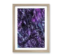 Innocence In Abstract Modern Framed Print | A2 Oak Framed Wall Art | Ready to Hang | Abstract Fantasy Picture | Living Room Bedroom Lounge Office