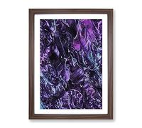 Innocence In Abstract Modern Framed Print | A4 Walnut Framed Wall Art | Ready to Hang | Abstract Fantasy Picture | Living Room Bedroom Lounge Office