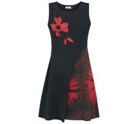 Innocent Maya Dress Midi Dress black red M