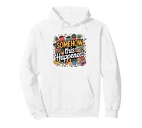 Innocent Person Surrounded Overflowing Shelves Collected Pullover Hoodie